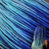 Ombre lagoon blue fake dreads
