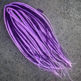 Violet fake dreads